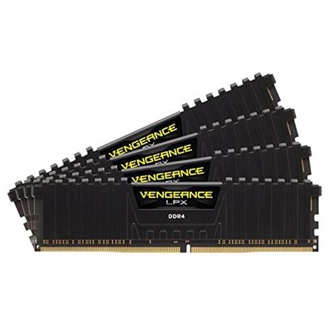 Memoria Dimm Vengeance LPX 16 GB (4x 4 GB) DDR4 3000 MHz CL16 Colore Nero - Foto 1