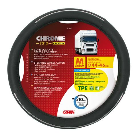 Coprivolante Crome Strip Premium M 44-46 Cm - Foto 1