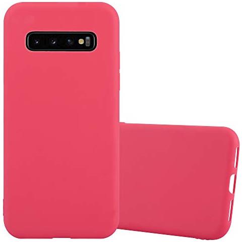 Custodia Compatibile Con Samsung Galaxy S10 In Candy Rosso - Coperchio Protettivo In Silicone Tpu Flessibile - Foto 1