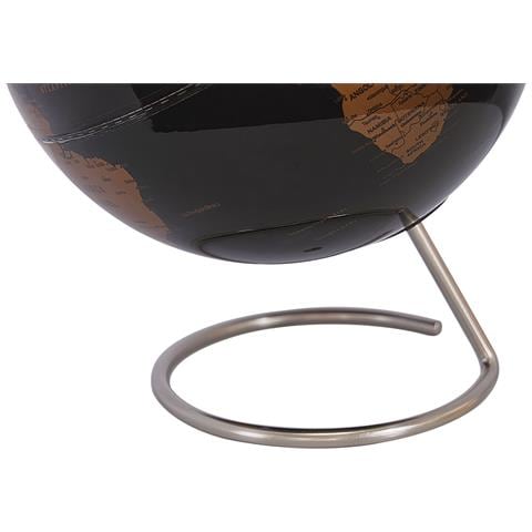 Mappamondo Nero E Rame Con Magneti 29 Cm Cartier - Foto 12