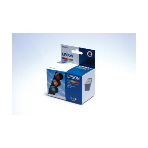 C13S02006640 Cartuccia Ink Originale Ciano Magenta Gialla per Epson 680 Capacità 620 Pagine  - Foto 2