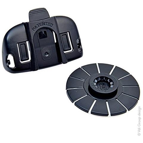 Kit di Fissaggio Lampada TIKKA Colore Nero - Foto 1