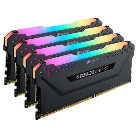 Memoria Vengeance RGB Pro CMW64GX4M4E3200C16 64 GB (4 x 16 GB) DDR4 3200 MHz CL16 - Foto 2
