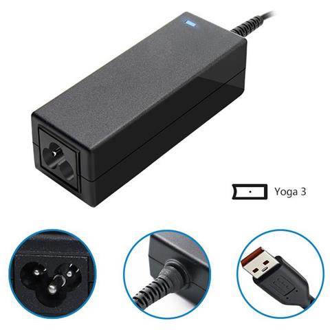 Alimentatore Per Notebook Lenovo 40W 20V 2A 3 Tip - Foto 1