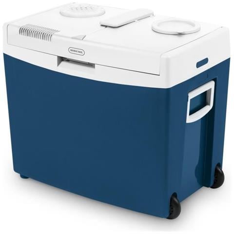 Frigo Portatile Termoelettrico Mt35w 34l 12v / 240v Blu Con Ruote - Foto 1