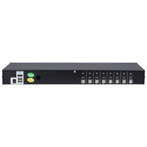 As-9108ha Switch Per Keyboard-video-mouse (kvm) Montaggio Rack Nero - Foto 2