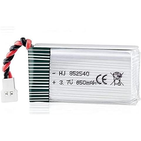 3 Pezzi Batteria Lipo Ricaricabile (3.7v, 850 Mah Lipo) Per Rc Droni Quadricotteri Syma X5sc X5sw - Foto 6