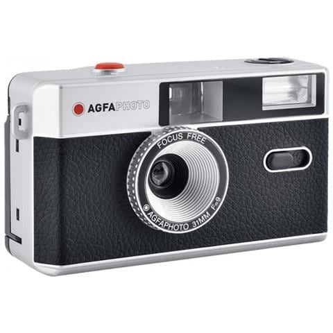 603000 Fotocamera A Pellicola Fotocamera Compatta 35 Mm Nero - Argento (603000) - Foto 1