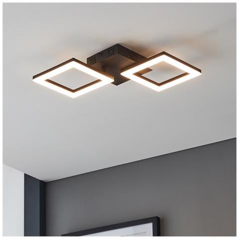 Plafoniera Moderna Paranday-z Led Acciaio Nero - Foto 2