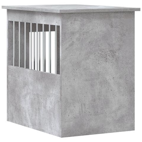 Gabbia Cani Arredamento Grigio Cemento 45x62x59cm Multistrato - Foto 8