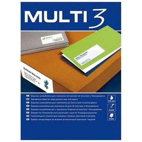 Adesivi /etichette 52,5 X 29,7 Mm A4 100 Fogli - Foto 1