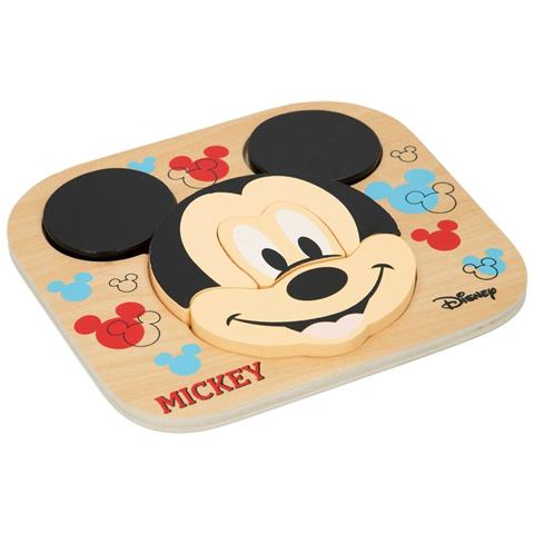 Puzzle Di Legno Per Bambini Disney Mickey Mouse + 12 Mesi 6 Pezzi (12 Unità) - Foto 7