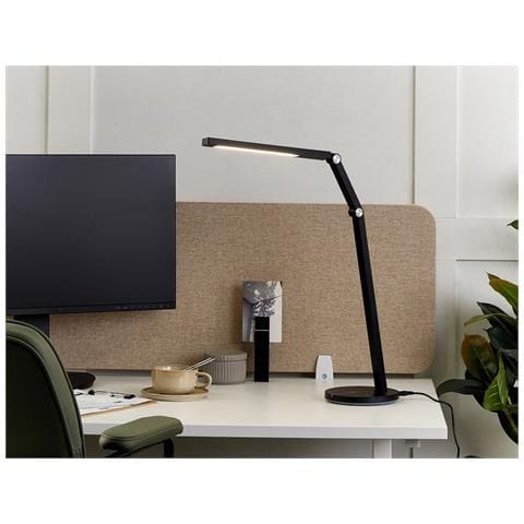 Lampada Da Scrivania A Led Dorado Con Dimmer Metallo Nero - Foto 1