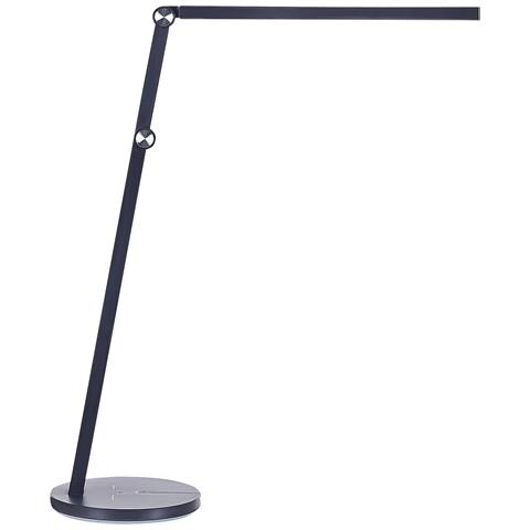 Lampada Da Scrivania A Led Dorado Con Dimmer Metallo Nero - Foto 9