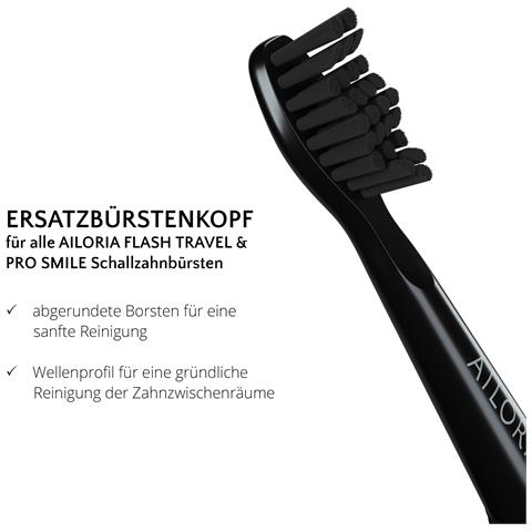 Flash Travel Set Di 6 Testine Di Ricambio Per Spazzole - Foto 3