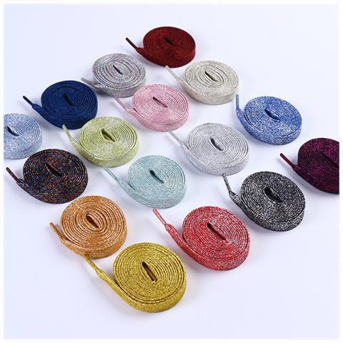 Lacci Lucidi - 140 Cm (1 Paio) Grey - Foto 2