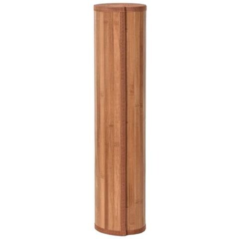 Tappeto Rettangolare Naturale 100x400 Cm In Bambù - Foto 3