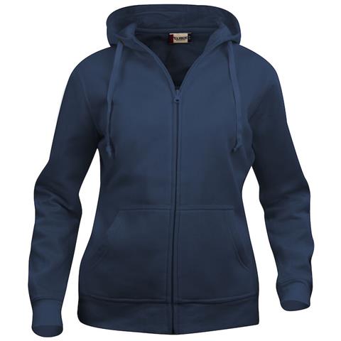 Basic Hoody Full Zip Lady Blu Scuro S - Foto 1