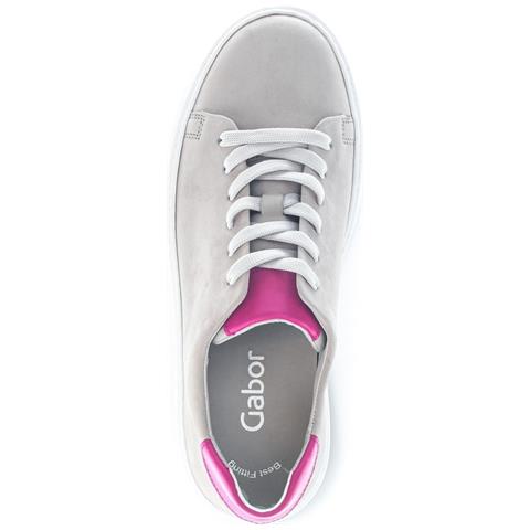 Steam, Pink Casual Closed Sport Shoe Sneakers Pelle Scamosciata /nabuk Scarpe Donna Grigio Eu 38, 23290-19 - Foto 2
