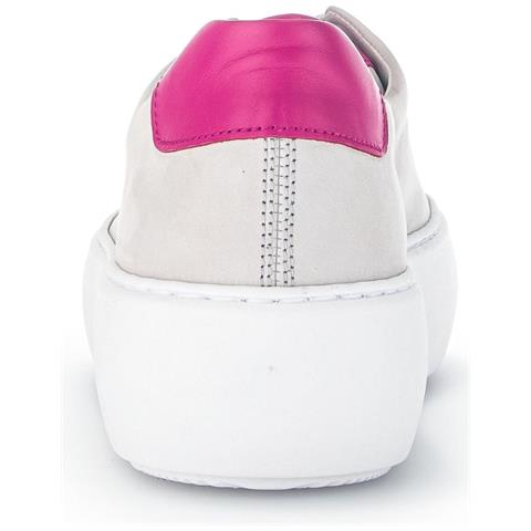 Steam, Pink Casual Closed Sport Shoe Sneakers Pelle Scamosciata /nabuk Scarpe Donna Grigio Eu 38, 23290-19 - Foto 3