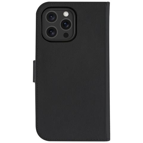 Custodia Per Apple Iphone 16 Pro Max Compatibile Con Magsafe Folio 2 In 1 Modello Lynge, Nero - Foto 1