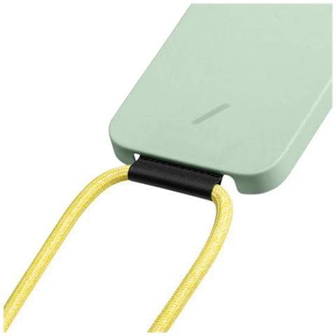 Imbracatura In Nylon Regolabile Per Iphone 13 Pro Max Clic Lock Case, Giallo - Foto 4
