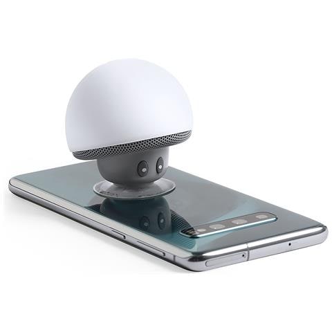 Altoparlante Bluetooth 5.0 Dal Design A Fungo. Potenza Sonora 3w. Batteria 200 Mah 5,2x6x5,2 Cm. Colore Bianco - Foto 5