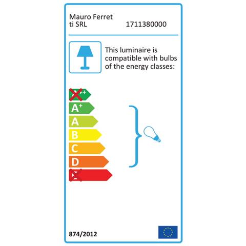 Lampada Da Tavolo Mf147 - Oro - Metallo - 25x18x50 Cm - Foto 8