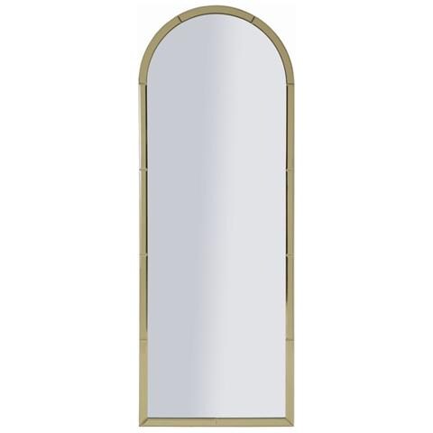 Specchio Con Cornice Mf697 - Oro - Mdf - 150x55x2 Cm - Foto 1