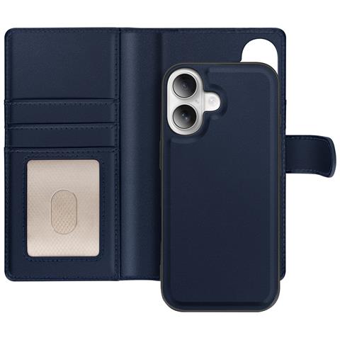 Custodia Per Iphone 16 Con Cover Rimovibile, Blu Notte - Foto 1