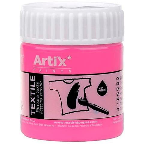 Pack 6 Uds. Pittura Tessile Rosa 45 Ml - Foto 3