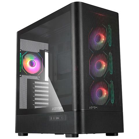 AB123801 computer case Midi Tower Nero - Foto 1