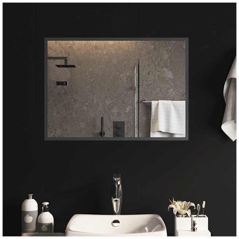 Specchio Da Bagno Con Luci Led 70x50 Cm - Foto 2