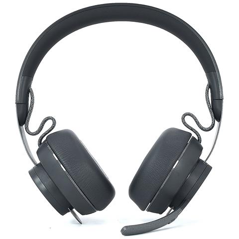 2 Cuscinetti Auricolari Di Ricambio Compatibili Con Logitech Zone Wireless - Cuscinetti In Schiuma Di Memoria Pu Grigia - Foto 1