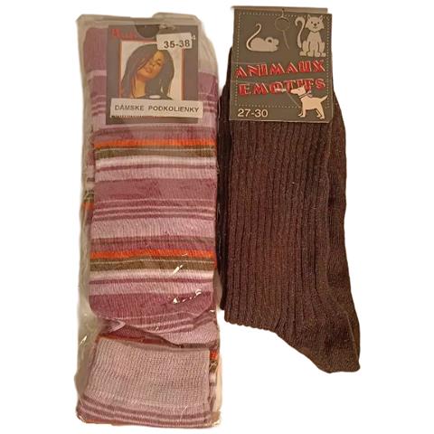 Set Di 7 Paia Di Calzini Da Donna Vari Colori E Taglie Resistenti - Foto 2