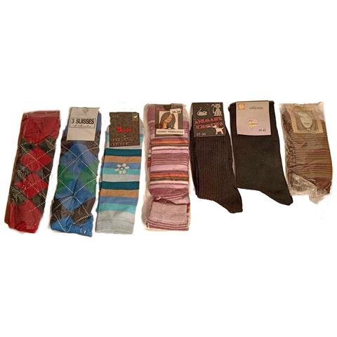 Set Di 7 Paia Di Calzini Da Donna Vari Colori E Taglie Resistenti - Foto 1