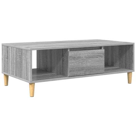 Tavolino da salotto Grigio sonoma 103.5 x 60 x 35 cm - Foto 1
