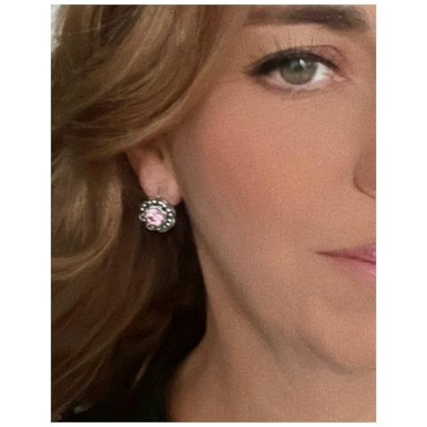 Ciondolo A Balestra Con Cristallo Sw In Rosa Chiaro - Foto 3