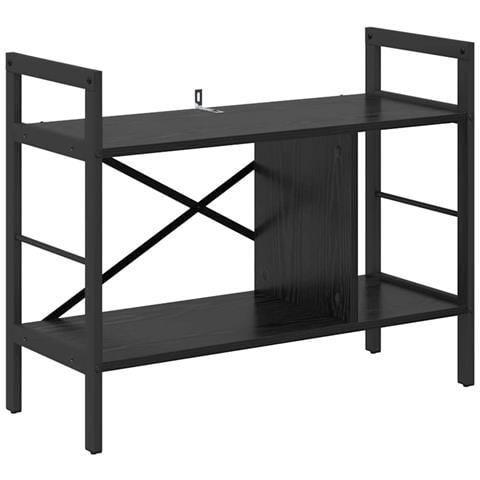 Libreria Rovere Nero 75 x 30 x 58,5 cm Legno multistrato - Foto 1