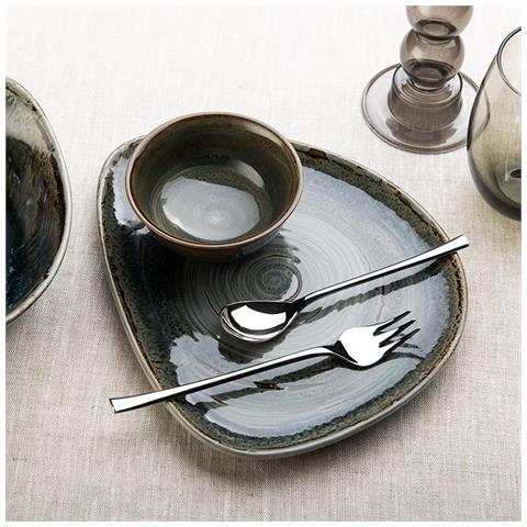 New York Set 24 posate acciaio inox 18/10 - Servizio per 6 Persone - forchetta, coltello, cucchiaio e cucchiaino - Design elegante per tavole moderne - Foto 3