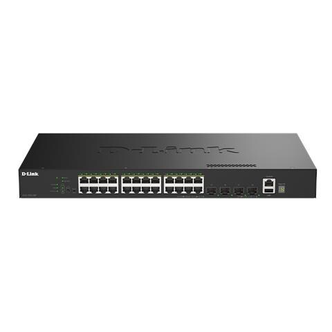 DGS-1530-28P /E switch di rete Gestito L2 Gigabit Ethernet (10/100/1000) Supporto Power over Ethernet (PoE) Nero - Foto 1