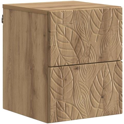 Mobiletto da notte a muro Rovere Artigianale 34,5 x 33 x 40 cm - Foto 1