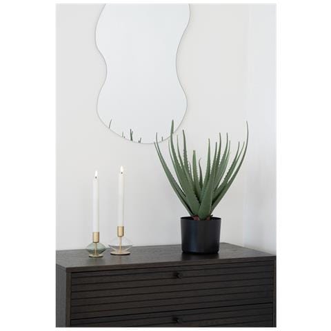 Pianta Artificiale Aloe Vera In Vaso Nero H51 Cm - Foto 6