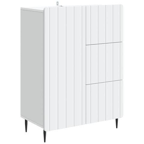 Credenza Bianco 66 x 34,5 x 91,5 cm Legno ingegnerizzato - Foto 1