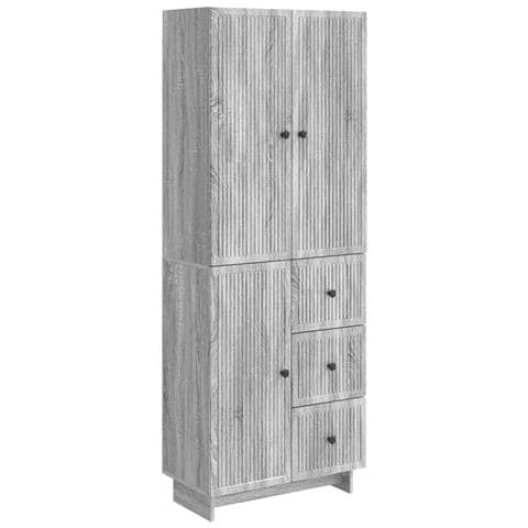 Set di armadi 2 pcs 66 x 34,5 x 90 cm Legno ingegnerizzato - Foto 1