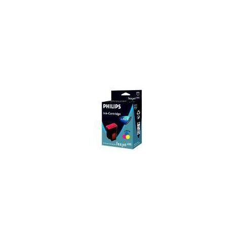 PFA434 Cartuccia Ink Originale Ciano Magenta Giallo per Philips Faxjet 355 Capacità 150 Pagine - Foto 1