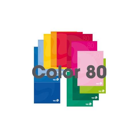 Maxiquaderno a4 80gr 80fg+1 4mm copertina 250gr color 80 - Foto 1