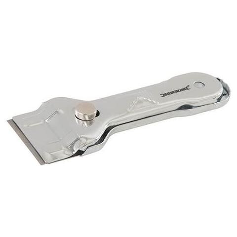 Raschietto Metallico Per Rimozione Residui Su Vetri E Superfici Liscie - Lama 43mm - Foto 1