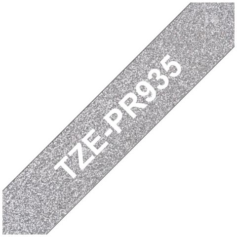 Tapes TZePR935 12mm Silber / weiss - Foto 2