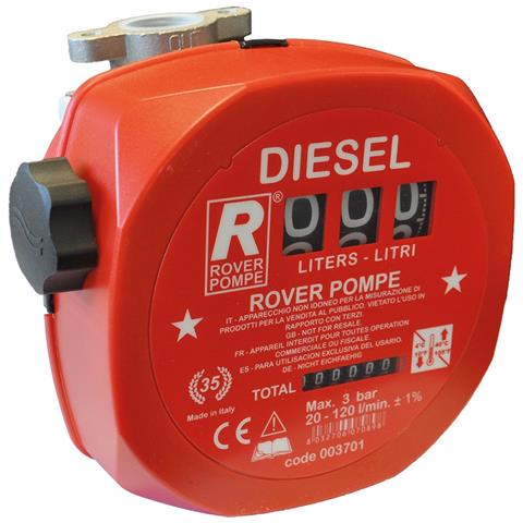 Contalitri Meccanico Per Gasolio - Attacco 1' - Per Gasolio - Foto 2